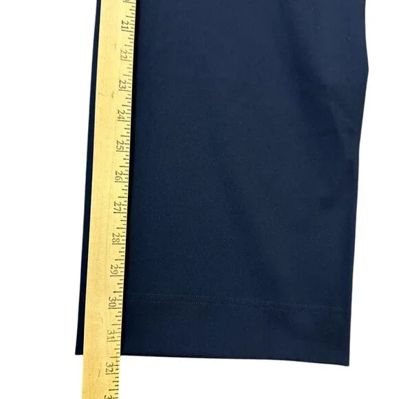 Lululemon Luxtreme Mid-Rise Straight-Leg Trouser True Navy Women Sz M - Picture 11 of 12